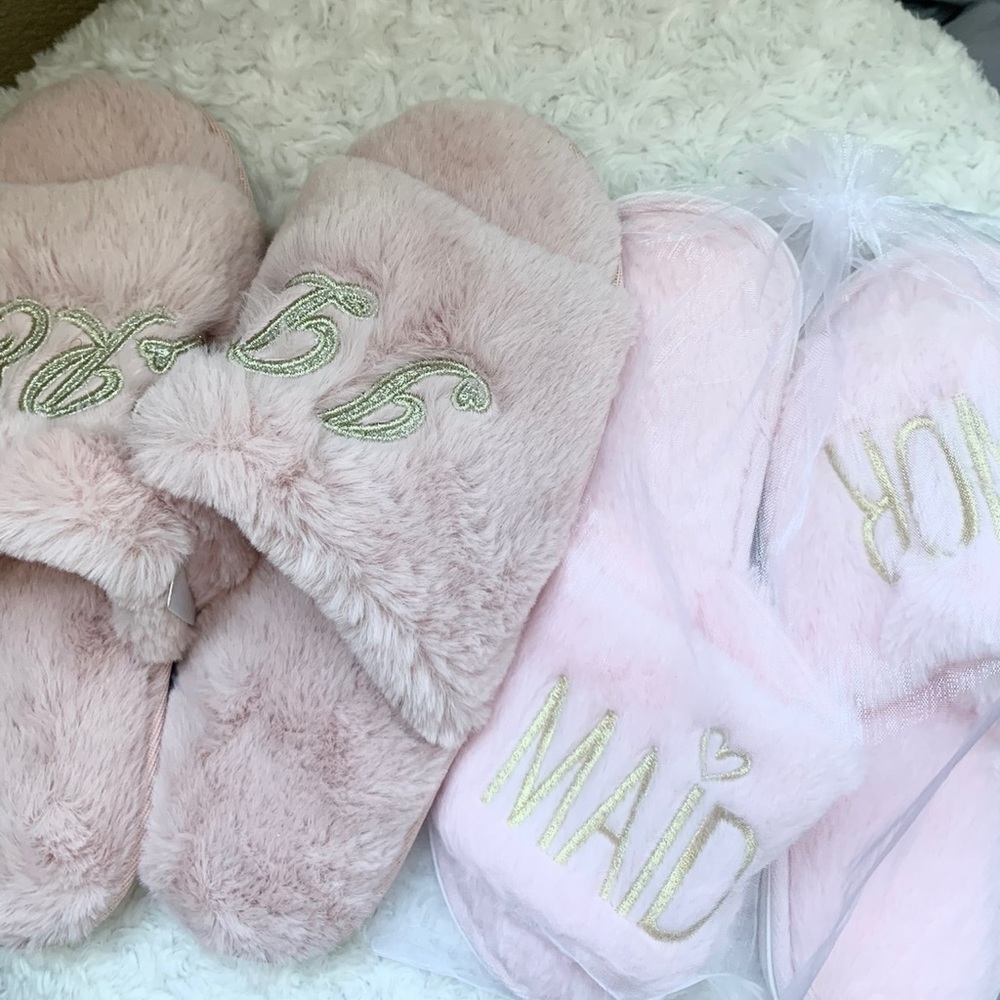 Bridal Party Slippers 💕